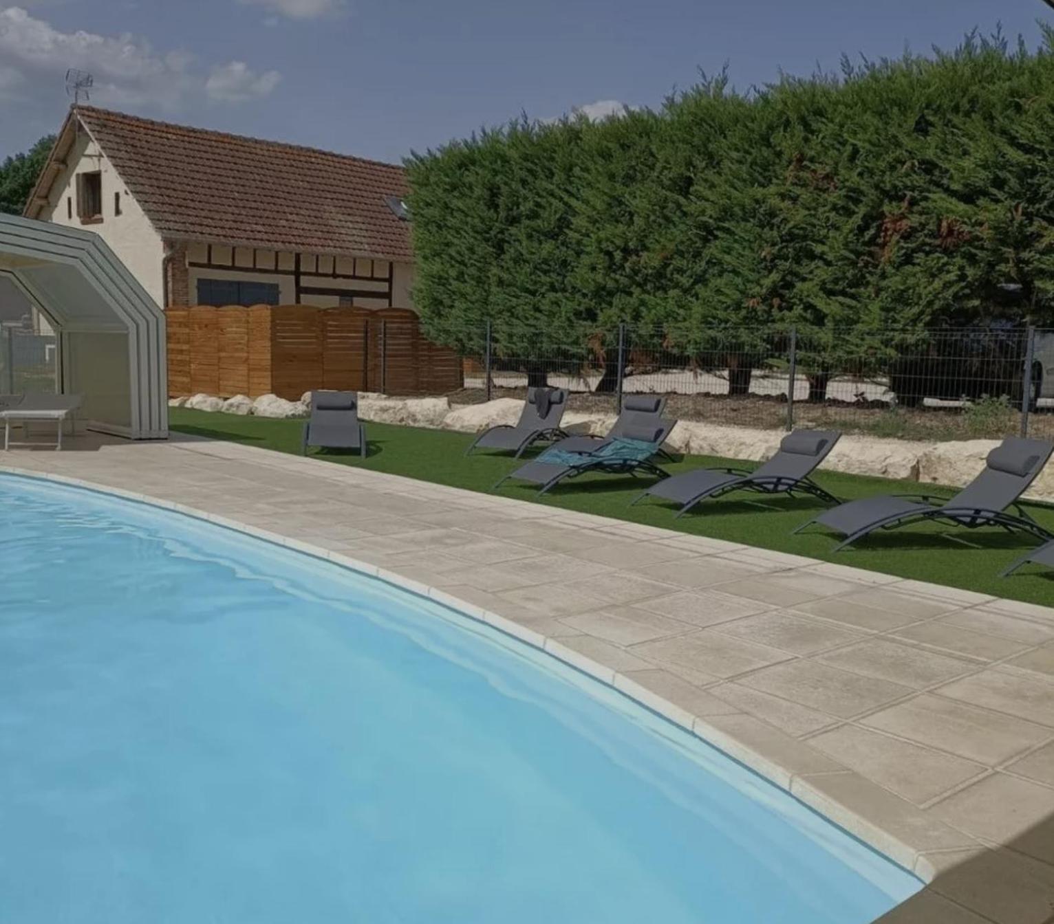 Domaine De La Dijonniere Hotel Clémont Buitenkant foto